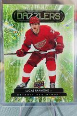 Lucas Raymond [Green] Hockey Cards 2022 Upper Deck Dazzlers Prices