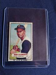 Bob Clemente [Hand Cut Batting] Baseball Cards 1965 Bazooka Prices