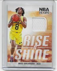 Brice Sensabaugh [Winter] #RS-SEN Basketball Cards 2023 Panini Hoops Rise N Shine Memorabilia Prices