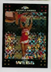 Spud Webb [X Fractor] #81 Basketball Cards 2007 Topps Chrome Prices