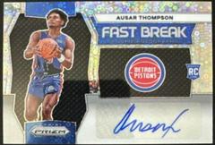 Ausar Thompson #34 Basketball Cards 2023 Panini Prizm Fast Break Rookie Autograph Prices
