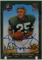 Tommy McDonald #A14 Football Cards 1998 Topps Certified Autograph Prices
