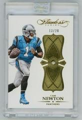 Cam Newton Football Cards 2016 Panini Flawless Prices