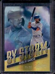 Adolis Garcia [Spectrum Gold] #BYS-5 Baseball Cards 2022 Panini Absolute By Storm Prices