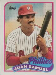 Juan Samuel Baseball Cards 1989 Topps Prices