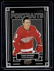 Lucas Raymond [Gold] Hockey Cards 2022 Upper Deck UD Portraits Prices