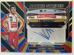 Sammy Smith #4 Racing Cards 2023 Panini Prizm NASCAR Rookie Stripes Signature Prices