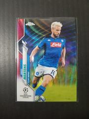 Dries Mertens [Red Wave Refractor] Soccer Cards 2019 Topps Chrome UEFA Champions League Prices