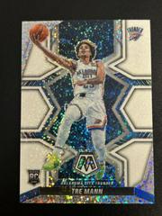 Tre Mann [White Sparkle] Basketball Cards 2021 Panini Mosaic Prices
