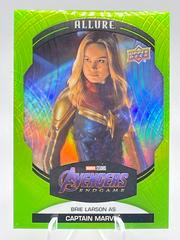 Brie Larson as Captain Marvel [Green Quartz] #99 Marvel 2022 Allure Prices