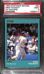 Kirby Puckett [Hit Machine] #62 Baseball Cards 1990 Star Gold Edition Prices