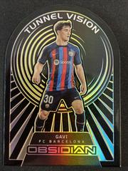 Gavi [Yellow] #18 Soccer Cards 2022 Panini Obsidian Tunnel Vision Prices