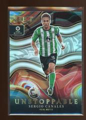 Sergio Canales #15 Soccer Cards 2022 Panini Select La Liga Unstoppable Prices