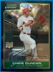 Chris Duncan #BDP9 Baseball Cards 2006 Bowman Chrome Draft Picks & Prospects Prices
