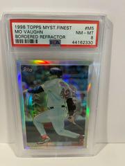 Mo Vaughn [Bordered Refractor] Baseball Cards 1998 Topps Mystery Finest Prices