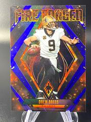 Drew Brees [Blue] Football Cards 2022 Panini Phoenix Fire Forged Prices