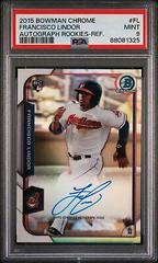 Francisco Lindor [Refractor] Baseball Cards 2015 Bowman Chrome Autograph Rookies Prices