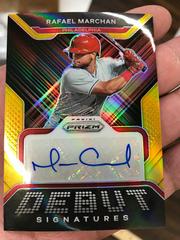 Rafael Marchan [Gold Prizm] #DS-RM Baseball Cards 2022 Panini Prizm Debut Signatures Prices