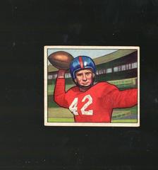 Charley Conerly Football Cards 1950 Bowman Prices