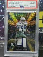 Michael Irvin [Sparks Gold Prizm] Football Cards 2020 Panini Select Sparks Prices