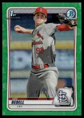 Ian Bedell [Green Refractor] #BD-100 Baseball Cards 2020 Bowman Draft Chrome Prices