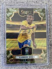 Gabriel Jesus [Camo] Soccer Cards 2017 Panini Select Unlimited Potential Prices