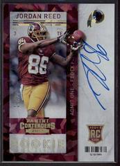 Jordan Reed [Catching Autograph Cracked Ice] Football Cards 2013 Panini Contenders Prices