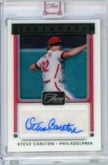 Steve Carlton [Emerald] #LS-SC Baseball Cards 2022 Panini Three and Two Legendary Signatures Prices