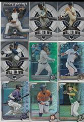 Jasson Dominguez [Green Refractor Mega Box Mojo] Baseball Cards 2022 Bowman Chrome Prospects Prices