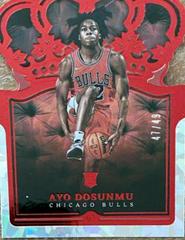 Ayo Dosunmu [Crystal Red] #85 Basketball Cards 2021 Panini Crown Royale Prices