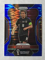 Luka Modric [Breakaway Blue] Soccer Cards 2022 Panini Prizm World Cup Prices