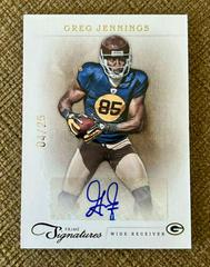 Greg Jennings [Prime Proof Blue] #70 Football Cards 2011 Panini Prime Signatures Prices