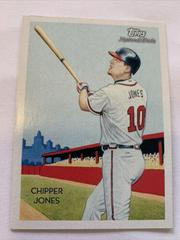 Chipper Jones #200 Baseball Cards 2010 Topps National Chicle Prices