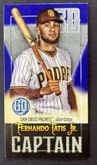 Fernando Tatis Jr. [Indigo] Baseball Cards 2021 Topps Gypsy Queen Captains Minis Prices