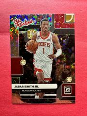 Jabari Smith Jr. [Holo Fast Break] #3 Basketball Cards 2022 Panini Donruss Optic The Rookies Prices
