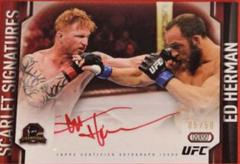 Ed Herman #SSI-EH Ufc Cards 2015 Topps UFC Champions Scarlet Signatures Prices