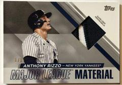 Anthony Rizzo [Platinum] #MLM-AR Baseball Cards 2024 Topps Major League Material Prices