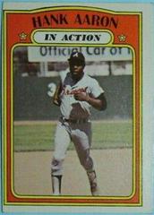 Hank Aaron [In Action] Baseball Cards 1972 Topps Prices