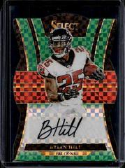 Brian Hill [Die Cut Green] #RS-BH Football Cards 2017 Panini Select Rookie Signatures Prizm Prices