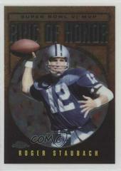 Roger Staubach Football Cards 2002 Topps Chrome Ring of Honor Prices