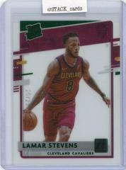 Lamar Stevens [Green] Basketball Cards 2020 Panini Clearly Donruss Prices