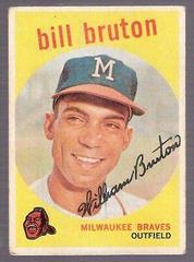 Bill Bruton #165 Baseball Cards 1959 Venezuela Topps Prices