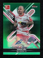 Angelino [Green] #BCA-AN Soccer Cards 2021 Topps Finest Bundesliga Autographs Prices
