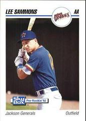 Lee Sammons #146 Baseball Cards 1992 Skybox AA Prices