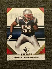 Jerod Mayo #48 Football Cards 2009 SP Threads Prices