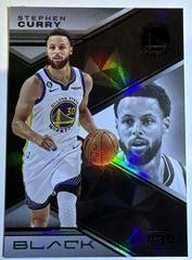 Stephen Curry #1 Basketball Cards 2022 Panini Black Prices