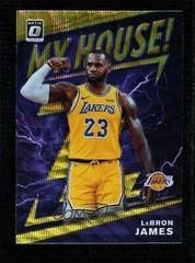 LeBron James [Gold] #13 Basketball Cards 2019 Panini Donruss Optic My House Prices