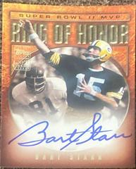 Bart Starr Football Cards 2002 Topps Ring of Honor Autographs Prices