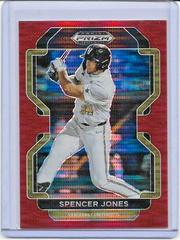 Spencer Jones [Red Pulsar] #PDP25 Baseball Cards 2022 Panini Prizm Draft Picks Prices