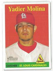 Yadier Molina [White Name] Baseball Cards 2007 Topps Heritage Prices